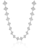 Choker Alhambra 10 mm Ródio Branco