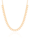 Choker Grumet Bolinhas Lisas Banhado a Ouro 18K