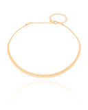 Aro Flexível Aramado 5 mm Banhado a Ouro 18K