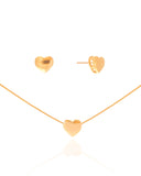 Conjunto Coração Liso
