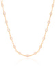 Choker Navetes Cristal Banhado a Ouro 18K