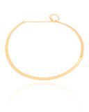 Aro Liso 5 mm Banhado a Ouro 18K