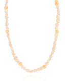 Choker Madrepérolas Quadrados Lisos Banhado a Ouro 18K