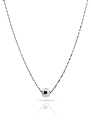 Choker Veneziana Pingente Bolinha Lisa