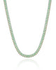 Choker Turmalina Ródio Branco