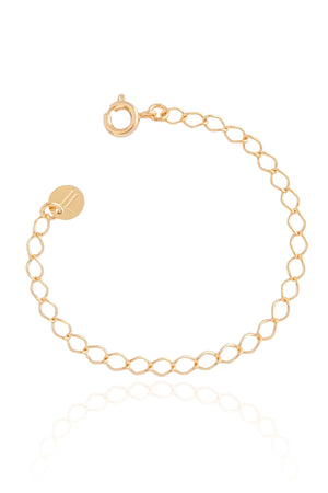 Extensor 10 cm com Fecho Banhado a Ouro 18K