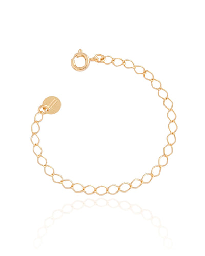 Extensor 10 cm com Fecho Banhado a Ouro 18K