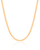 Choker Malha Quadrada 3 mm Banhado a Ouro 18K