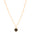 Gargantilha Elos Trevo Tom Onix Banhado a Ouro 18K - 40 cm