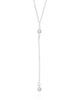 Gravata Elos Pontos de Luz Cristal 5 mm Ródio Branco