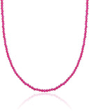 Choker Cristais Marsala Banhado a Ouro 18K