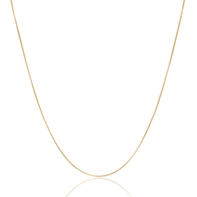 Gargantilha Veneziana 45 + 5 cm Banhado a Ouro 18K