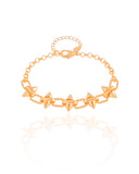 Pulseira Elos Spike Banhado a Ouro 18K