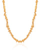 Choker Cascalhos Lisos Banhado a Ouro 18K
