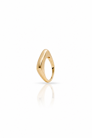 Anel Bold Quadrado Liso