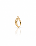Anel Bold Quadrado Liso