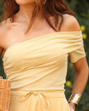 Blusa Assimétrica Um Ombro