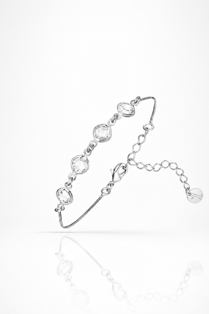 Pulseira Pontos de Luz Cristal