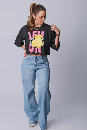 Cropped Limão