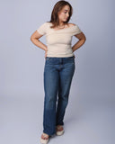Blusa Assimétrica Drapeada