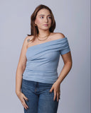 Blusa Assimétrica Um Ombro