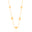 Choker Elos Ovais Lisos Banhado a Ouro 18K