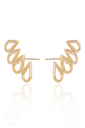 Ear Cuff Gotas Vazadas Lisa