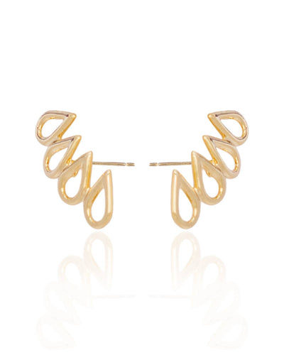Ear Cuff Gotas Vazadas Lisa