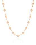 Choker Pérolas Barrocas 6 mm Banhado a Ouro 18K