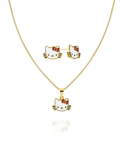 Conjunto Infantil Gatinha Esmaltada