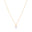 Gargantilha Veneziana Gota Cristal Banhado a Ouro 18K