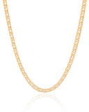 Choker Grumet 4 mm Banhado a Ouro 18K