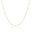Choker Plaquinhas Corações Flat Banhado a Ouro 18K