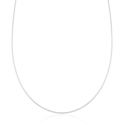 Aro Flexível Ródio Branco - 40 cm