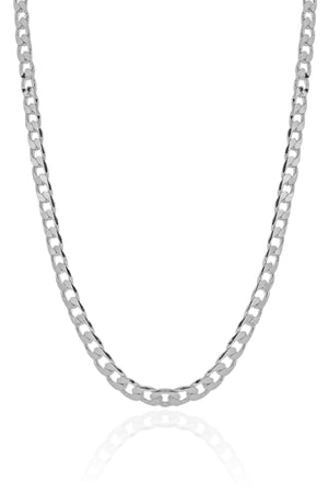 Choker Grumet 6.5 mm Ródio Branco