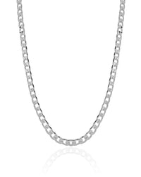 Choker Grumet 6.5 mm Ródio Branco