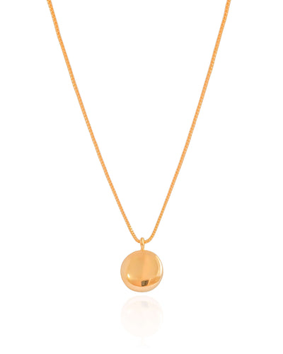 Choker Veneziana Redondo Liso 1,2 cm Banhado a Ouro 18K - 31 cm