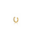 Piercing Fake Liso Cravejado Cristal