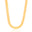 Choker Malha Fita 7 mm Banhado a Ouro 18K