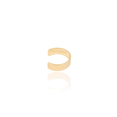 Piercing Liso Flat 3mm Banhado a Ouro 18K