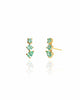 Brinco Ear Cuff Trio Pontos de Luz Turmalina