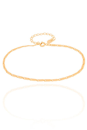 Pulseira Maculina Elos Palito Masculina 2 mm
