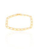 Pulseira Masculina Grumet 6 mm Banhado a Ouro 18K