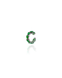 Piercing Fake Gotas Cravejadas Esmeralda