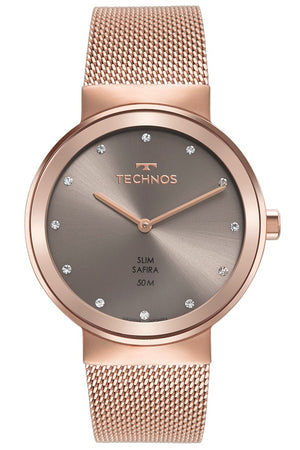 Relógio Technos Feminino Slim Rose