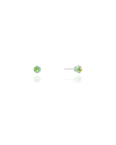 Brinco Ponto de Luz Turmalina 4 mm