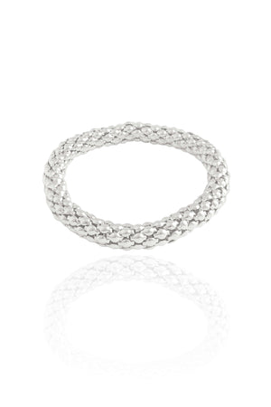 Pulseira Malha Cobra Maleável  8 mm