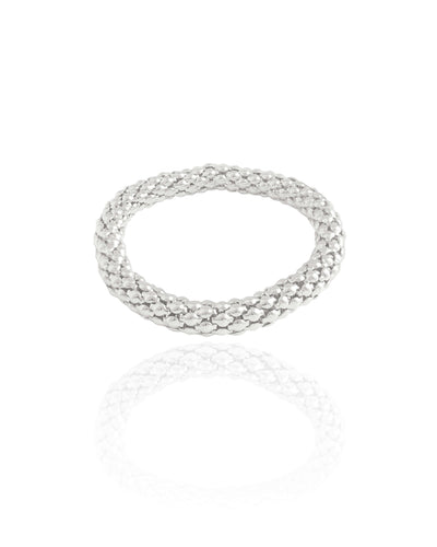 Pulseira Malha Cobra Maleável 8 mm