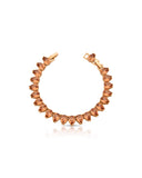 Pulseira Riviera Gota Champagne com Fecho Gaveta Click