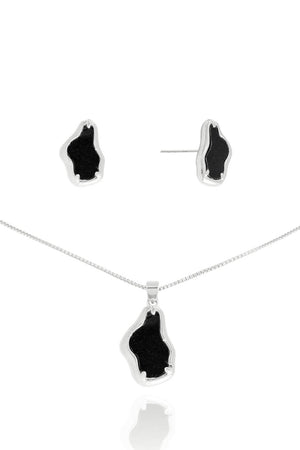 Conjunto Orgânico Resinado Preto